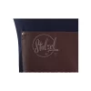 Stulzel Pechera Jeans Mezclilla Cuero Ecocuero Azul Café